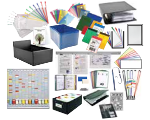 Présentoirs documents