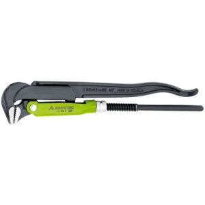 RENNSTEIG Pipe Wrench, 90° jaws