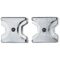 Hex crimp die set, double sided