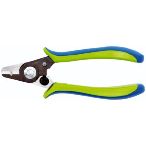 Miniature wire cutter and strand trimming tool