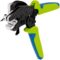 Tool for cutting and stripping MOST system polymeric optical fibres
