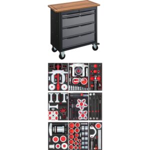 Établi ∙ mobile · avec assortiment d'outils spéciaux ∙ véhicule de transport