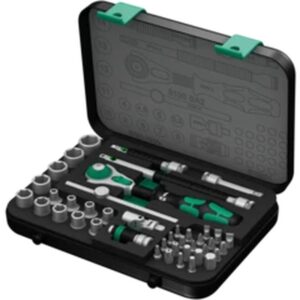 8100 SA 2 Jeu cliquet Zyklop Speed  à carré 1/4"  métrique