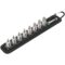 Belt A 2 Jeu de douille-embouts Zyklop 1/4" pour vis six pans creux avec fonction de retenue