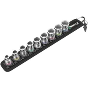 Belt B 1 Jeu de douilles Zyklop 3/8" avec fonction de retenue