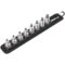 Belt B 2 Jeu de douille-embouts Zyklop 3/8" pour vis six pans creux avec fonction de retenue