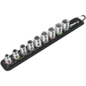 Belt B 4 Jeu de douilles Zyklop 3/8"