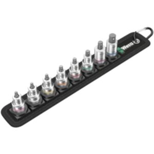 Belt B Imperial 1 Jeu de douille-embouts Zyklop 3/8" pour vis six pans creux avec fonction de retenue