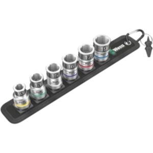 Belt C 1 Jeu de douilles Zyklop 1/2" avec fonction de retenue