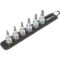 Belt C 2 Jeu de douille-embouts Zyklop 1/2" pour vis six pans creux avec fonction de retenue