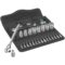 8100 SA 11 Jeu cliquet Zyklop Metal avec levier d'inversion  à carré 1/4"  syst. impérial