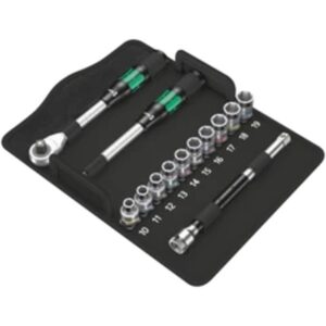 8006 SC 1 Jeu cliquet Zyklop Hybrid  à carré 1/2"  métrique