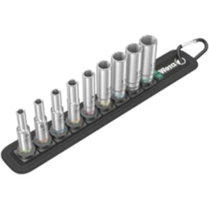 Belt A Deep 1 Jeu de douilles 1/4"