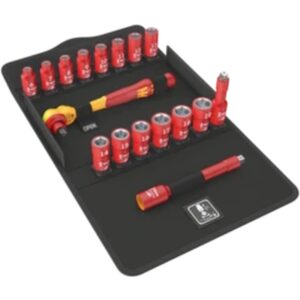 05004970001 8100 SB VDE 1 Jeu cliquet Zyklop avec levier d'inversion à emmanchement 3/8" métrique