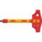 410 i VDE B RA Tournevis adaptateur isolé VDE à manche en T avec fonction cliquet pour douilles 3/8"