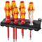 160 i/165 i/7 Rack Jeu de tournevis Kraftform Plus Série 100 + testeur de phase unipolaire + Rack