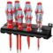 3160 i/7 Jeu de tournevis. acier inoxydable + Rack