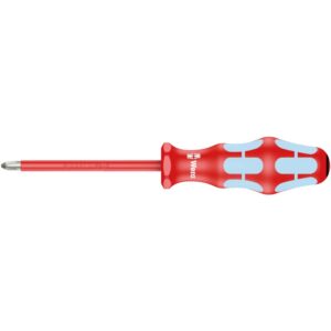 3165 i PZ VDE Tournevis isolé pour vis cruciformes PZ. acier inoxydable