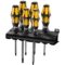 977/6 TORX® Jeu de tournevis Kraftform Wera : le tournevis-burin + Rack
