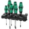 05028062001 367/6 TORX® Jeu de tournevis Kraftform Plus + Rack