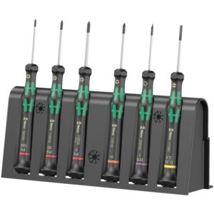 2050/6 Jeu de tournevis électronicien + Rack