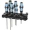 3334/3355/6 Jeu de tournevis. acier inoxydable + Rack