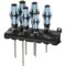 3334/3350/3355/6 Jeu de tournevis. acier inoxydable + Rack
