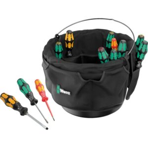 05105100001 9559 Range-outils textile pour seau et jeu de tournevis 1