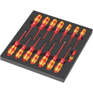 05150102001 Insert en mousse 9711 avec jeu de tournevis VDE 1