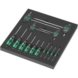 05150103001 Insert en mousse 9712 avec jeu de tournevis TORX® HF 1