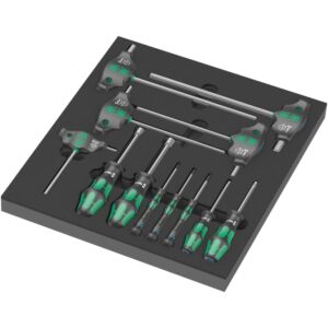 05150104001 Insert en mousse 9713 avec jeu de tournevis Hex 1