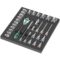 Insert en mousse 9722 avec jeu de cliquet 8000 C Zyklop 1/2" 1