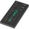 Insert en mousse 9724 avec jeu de cliquet 8010 B Zyklop Comfort 1  3/8"