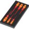 Insert en mousse 97111 avec jeu de tournevis Kraftform série 100 VDE Set 2