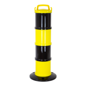 1090026 Balise de signalisation modulable Jaune/Noire - 1090026