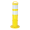 Balise de signalisation modulable Jaune avec deux bandes rétroréfléchissantes - 1090064