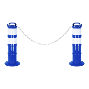 Kit de 2 balises modulables Bleue avec deux bandes rétroréfléchissantes - 1090224