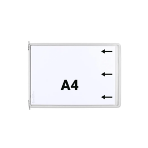 Poche à pivots Tarifold  A4  paysage  insertion côté droit