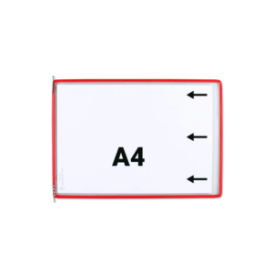 Poche à pivots Tarifold  A4  paysage  insertion côté droit