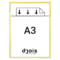 Poche standard Tarifold  sans pivots  A3