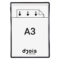 Poche standard Tarifold  sans pivots  A4
