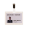 Badge plastifiable  sans clip  horizontal