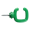 Crochet ouvert a vis PA Vert - 1812413