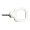 Crochet ferme a vis PA Blanc - 1822115