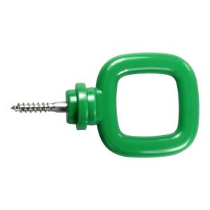 Crochet ferme a vis PA Vert - 1822412