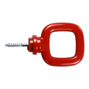 Crochet ferme a vis PA Rouge - 1822511