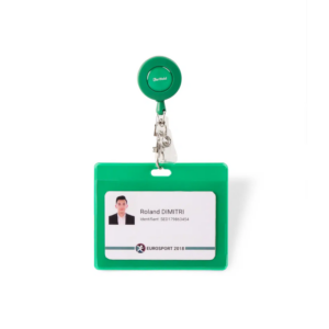 Porte-badge souple  horizontal