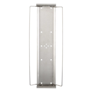Support mural inox Tarifold vide  A4  pour 10 poches  avec butées