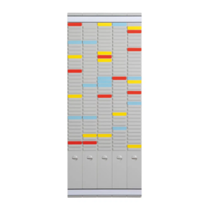 Kit d'extension pour tableau de planning pour cartes T  format 2  35 fentes