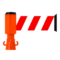 Enrouleur 100mmx3m Rouge/Blanc - 2830065